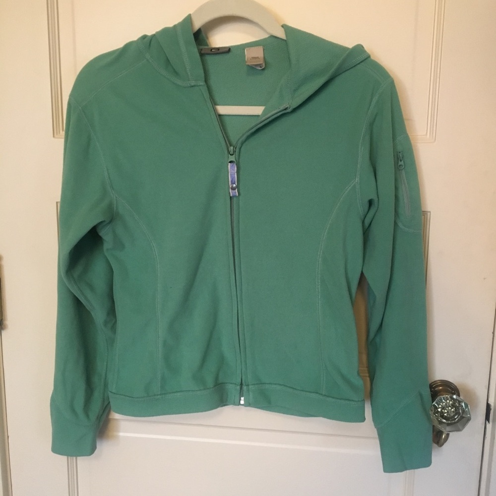 Green Zip up Fleece